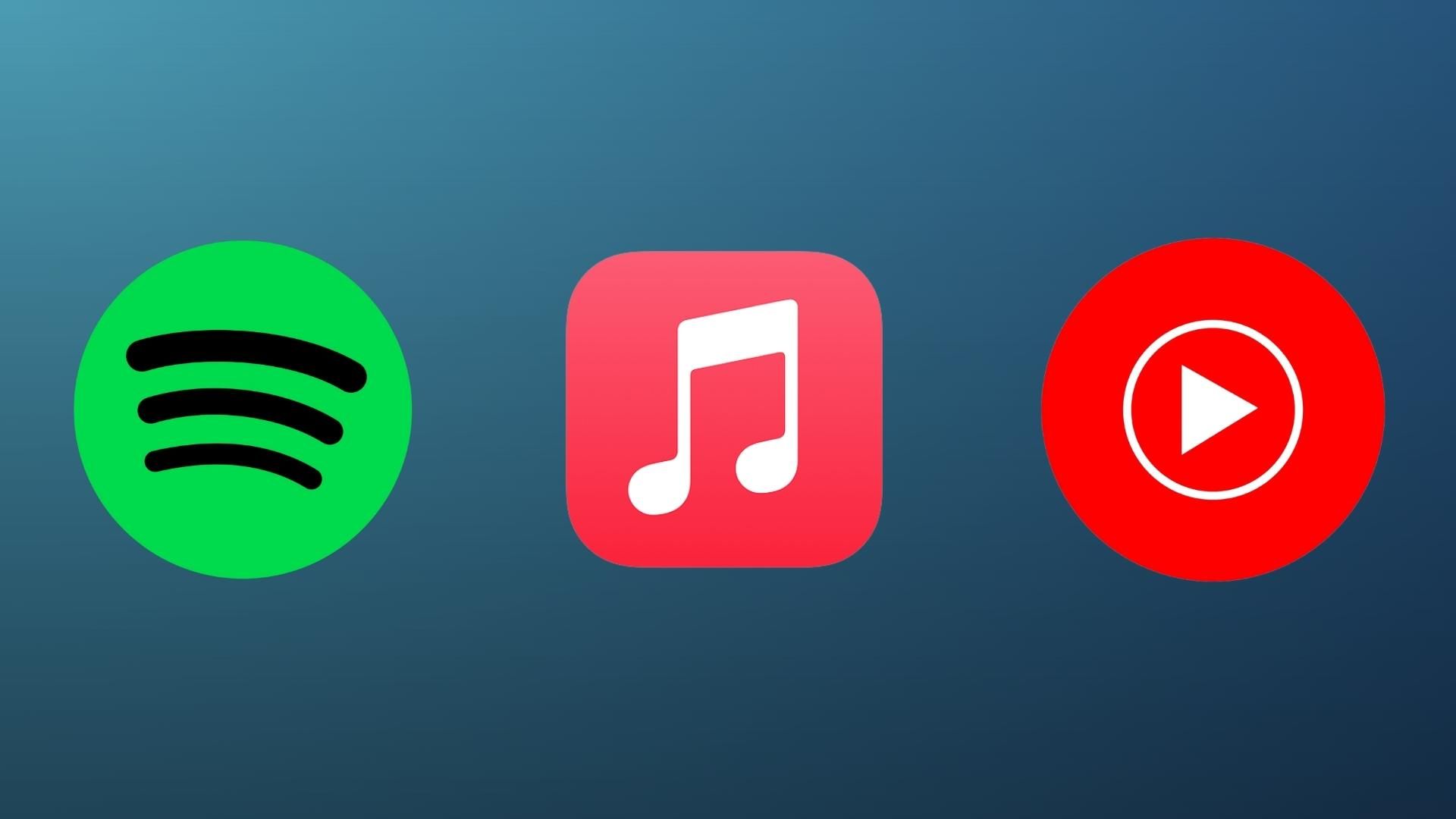 Apple Music Vs Spotify Vs Youtube Music