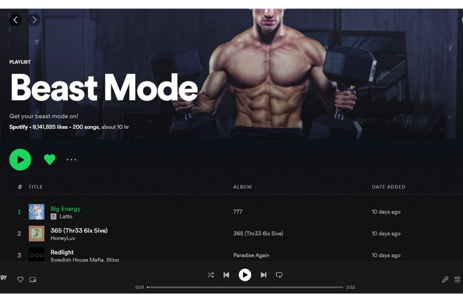 Best Gym Playlist Spotify