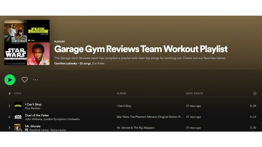 Best Spotify Workout Playlists