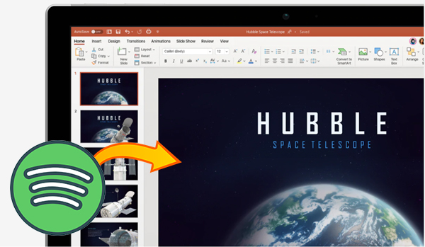 How to Add Music to Powerpoint from Spotify