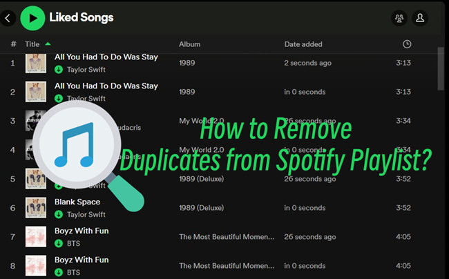 How to Delete Duplicate Songs in Spotify