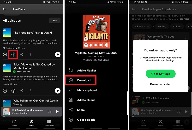 How to Download Spotify Video Podcast