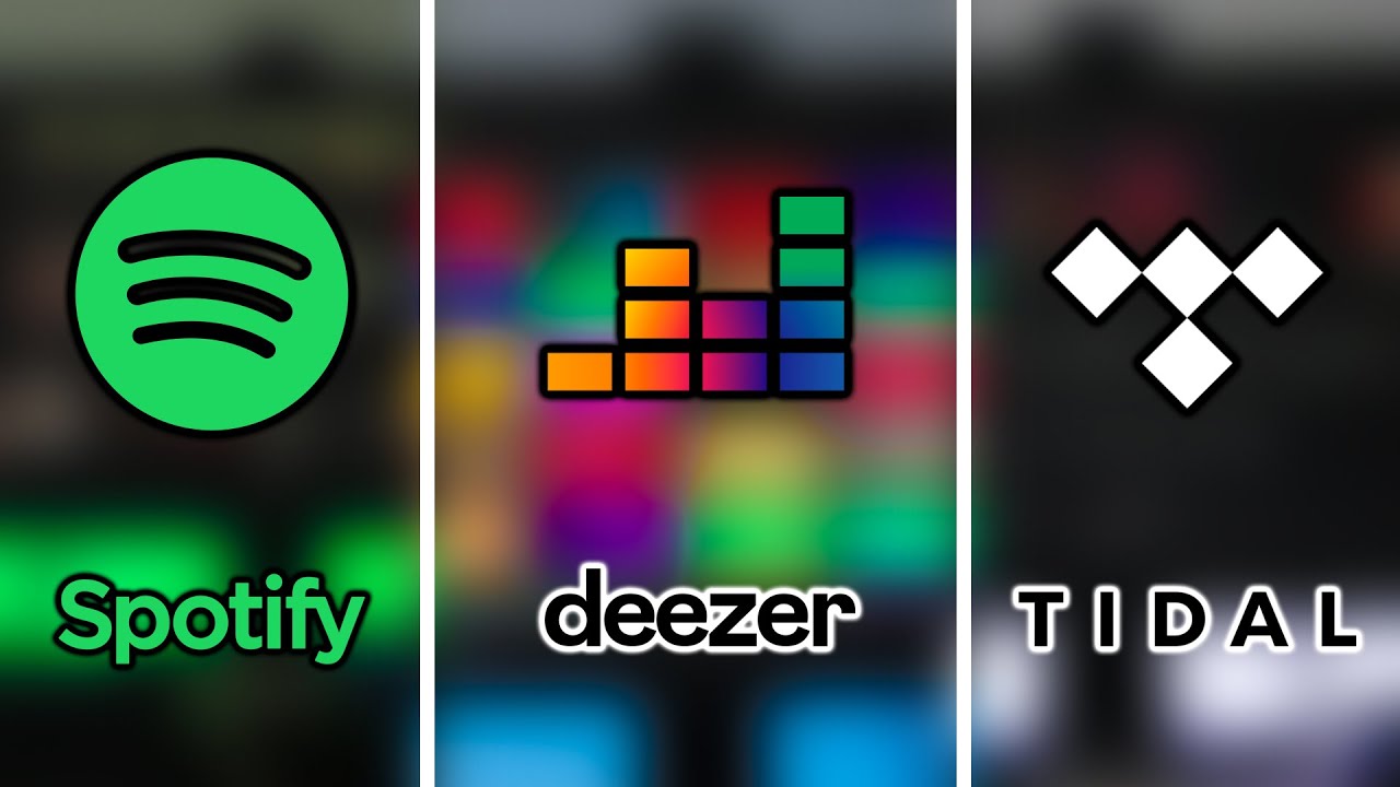 Tidal Vs Deezer Vs Spotify